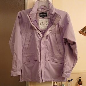 Horseware Ireland Women's Purple‎ Raincoat/Jacket/windbreaker W Hood.. Sz.XS